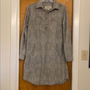 Ryan Michael Women's Aztec Laser Cut Dress medium